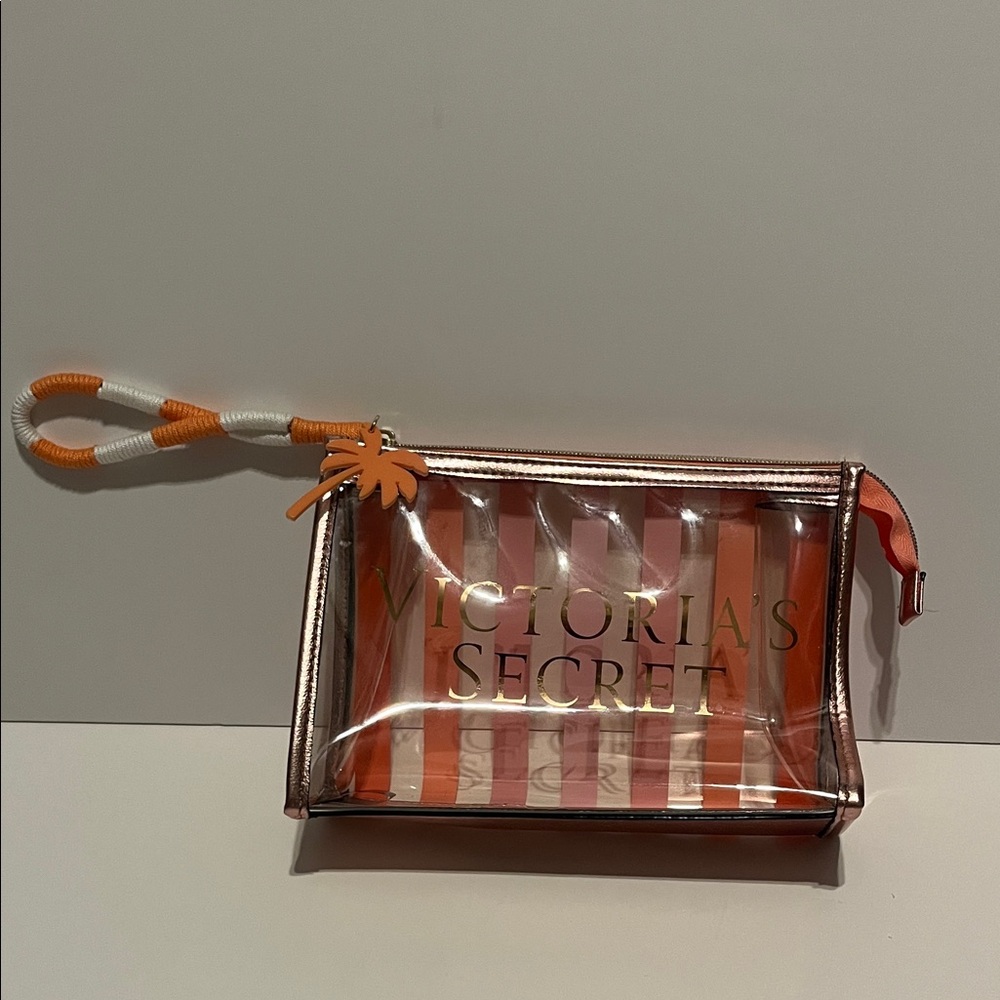 Victoria’s Secret Bombshell Bikini Bag TRAVEL Cosmetic Make Up Bag